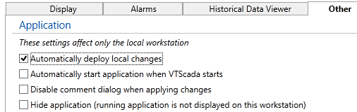 Workstation specific property example